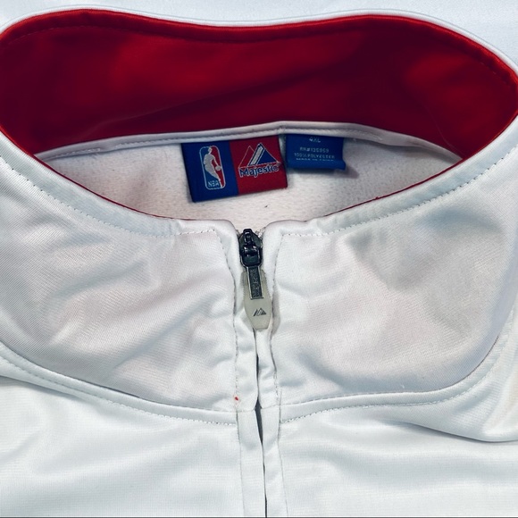 NBA Majestic Los Angeles Clippers Full Zip Jacket - Discounted Shipping Cost! - Picture 6 of 9